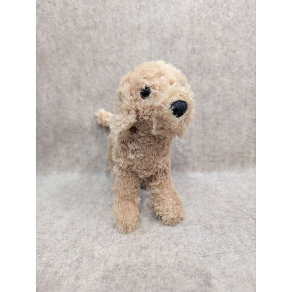 Douglas Cuddle Toys Tan Goldendoodle Labradoodle Plush Dog Stuffed Animal 4011